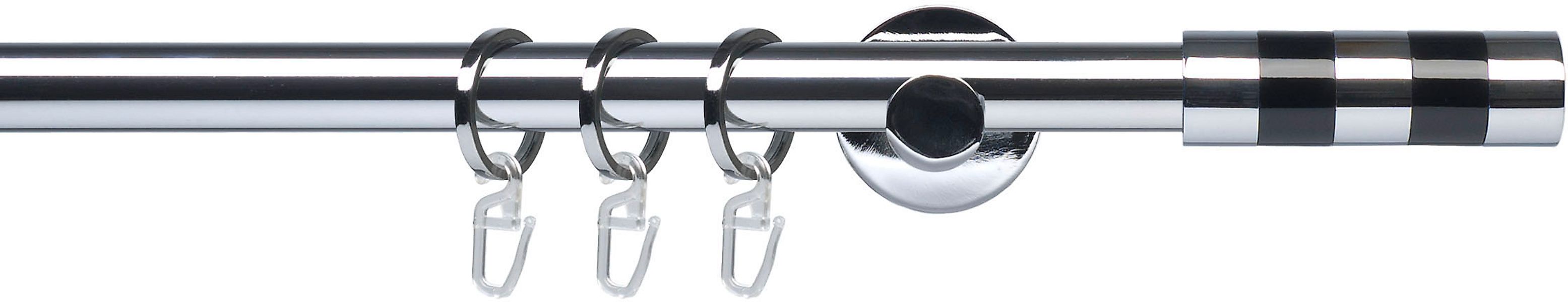 Liedeco Gardinenstange "Fertigstilgarnitur 20 mm Piano Murcia" Ø 20 mm 1 lä günstig online kaufen