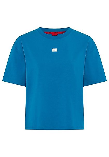 HUGO T-Shirt Signature normale Passofrm, Rundhals günstig online kaufen