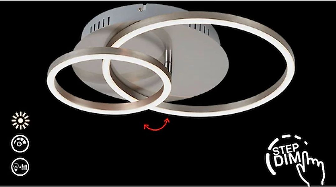Briloner Leuchten LED Deckenleuchte »FRAME« günstig online kaufen