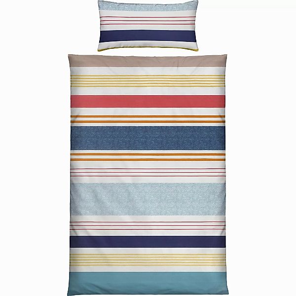 REDBEST Bettwäsche Bettwäsche, Mako-Satin, Satin Streifen günstig online kaufen