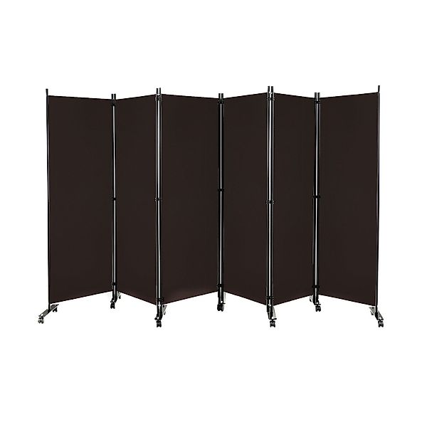 COSTWAY Paravent, 6 tlg. Raumteiler, auf günstig online kaufen