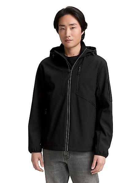 TOM TAILOR Softshelljacke mit Kapuze günstig online kaufen