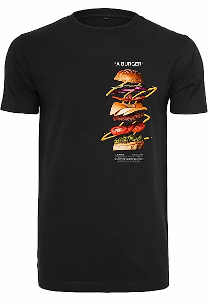 MisterTee T-Shirt "MisterTee Herren A Burger Tee" 1 Stk. tlg. günstig online kaufen