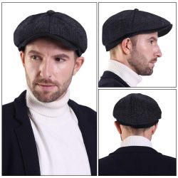 Coonoor Baskenmütze Schiebermuetze Herren 8 Panel günstig online kaufen
