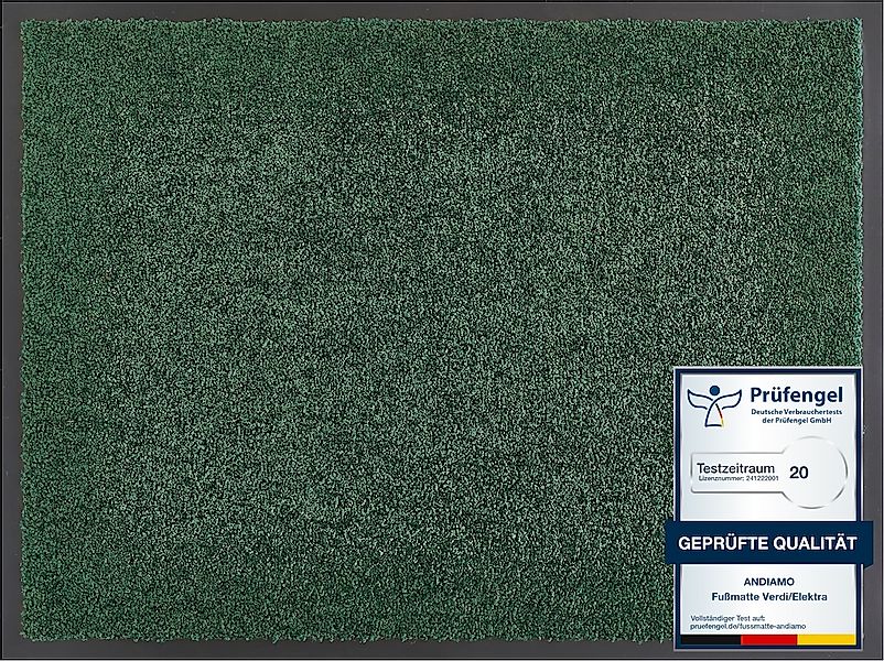Andiamo Fußmatte "Verdi, Made in Netherlands" rechteckig 6 mm Höhe Schmutzf günstig online kaufen