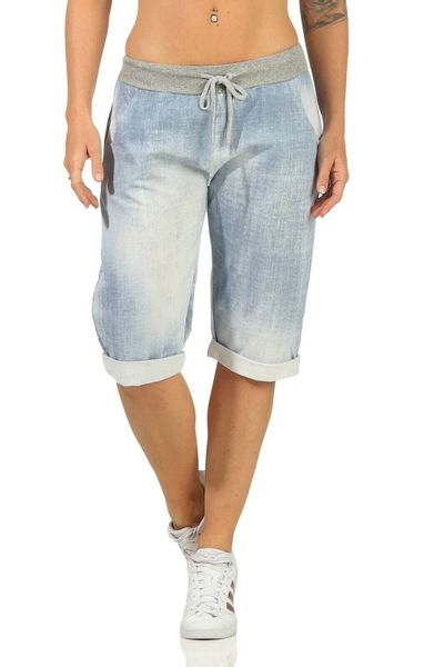 Aurela Damenmode Jogginghose Bermuda Damen Hose günstig online kaufen