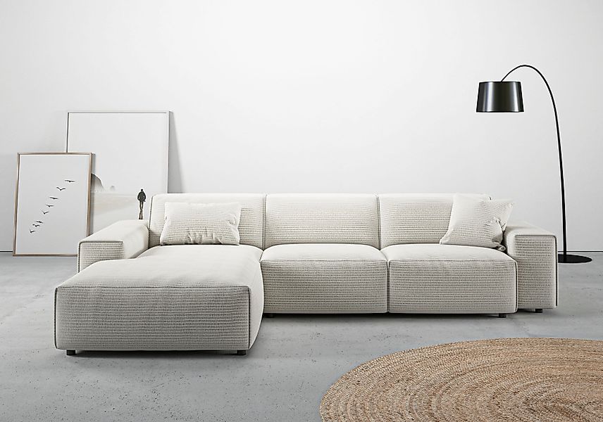 andas Ecksofa "Glimminge auch in Breitcord, Feincord, Bouclé + Easy care-Be günstig online kaufen