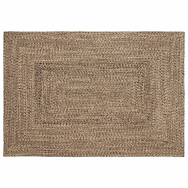 vidaXL Bereichsteppich Braun 120 x 170 cm Jute 42010499 günstig online kaufen