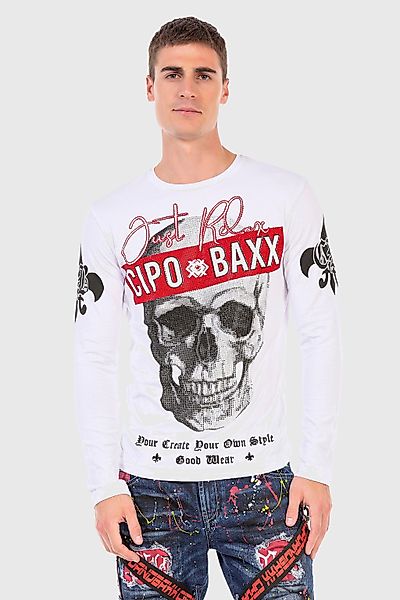 Cipo & Baxx T-Shirt "Sweatshirts" mit coolem Print günstig online kaufen
