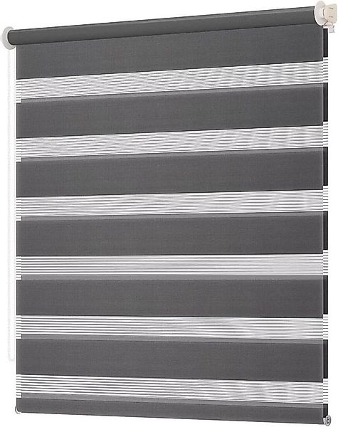 Doppelrollo rollos für Fenster ohne Bohren 130cm, OUBO, Lichtschutz, freihä günstig online kaufen