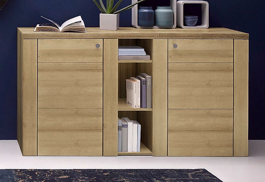 Home affaire Sideboard "Larona, zeitlose Kommode mit 2 Türen, Türkommode, B günstig online kaufen