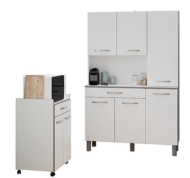 Parisot Mehrzweckschrank-Set Season 1, (2-teilig), (2-teilig) in Weiß. Abse günstig online kaufen