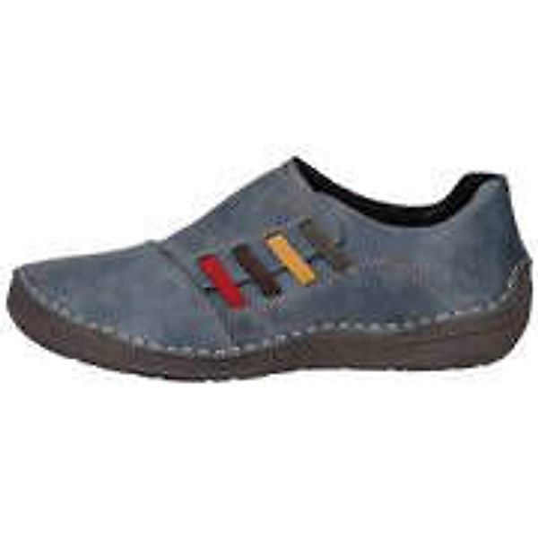 Rieker Slipper Damen blau günstig online kaufen