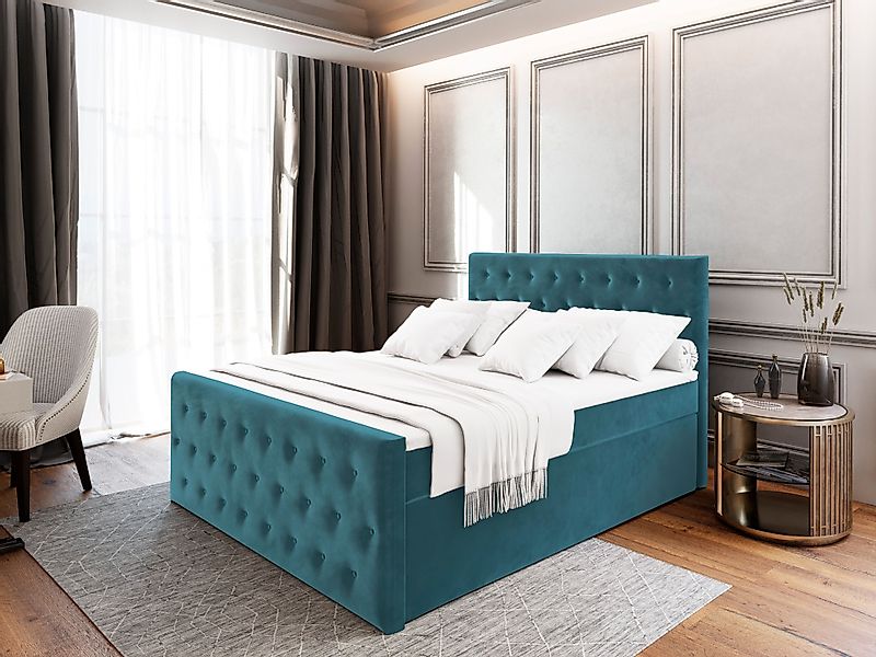 Masseno Boxbett FONDI 140x200 cm mit günstig online kaufen