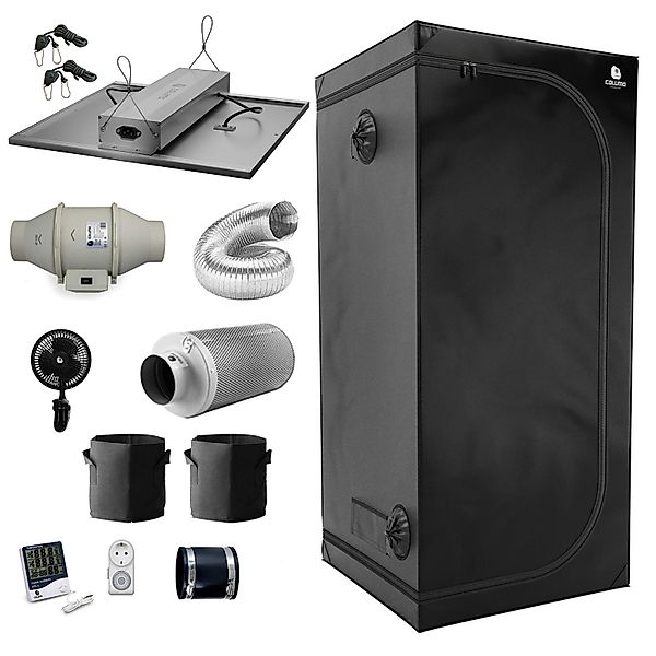 Green Spirit Gewächshaus Growbox Komplett Set günstig online kaufen