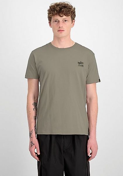 Alpha Industries Rundhalsshirt Camo Logo Puff Print BP T günstig online kaufen