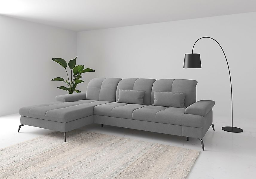 sit&more Ecksofa "Amica, L-Form, inkl. Sitztiefenverstellung & Armteilverst günstig online kaufen