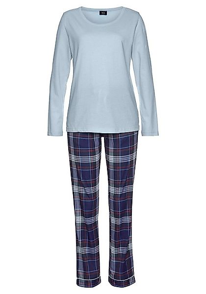H.I.S Pyjama, 2 mit karierter Schlafhose günstig online kaufen