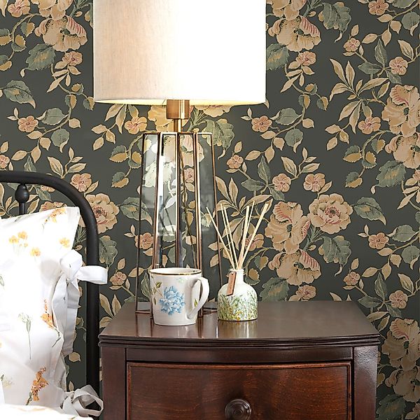 LAURA ASHLEY Vliestapete Alyworth Trail Fern, günstig online kaufen
