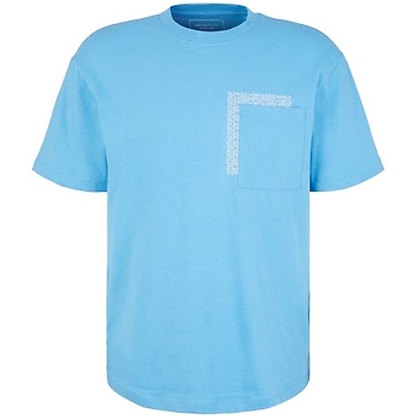 Tom Tailor  T-Shirt T-Shirt Kurzarmshirt mit Brusttasche günstig online kaufen