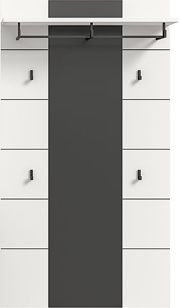 INOSIGN Garderobenpaneel »REHAT, TOPSELLER!, Höhe 145 cm, Hutablage, 4 Hake günstig online kaufen