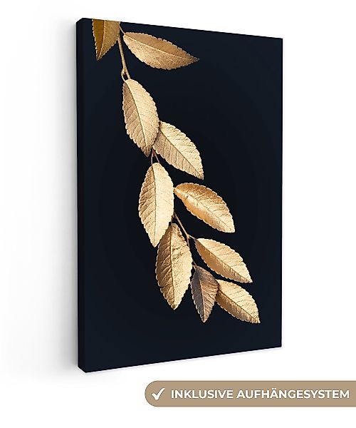 OneMillionCanvasses® Leinwandbild Baum - Blatt - günstig online kaufen