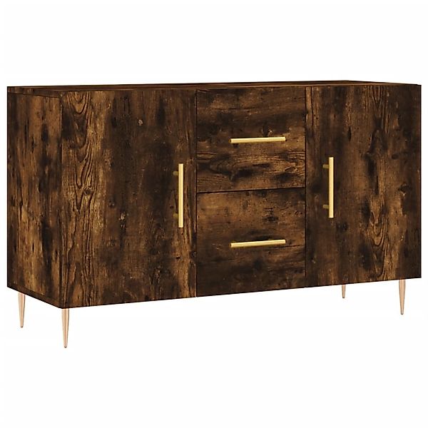 vidaXL Sideboard Räuchereiche 100x36x60 cm Holzwerkstoff 828161 günstig online kaufen