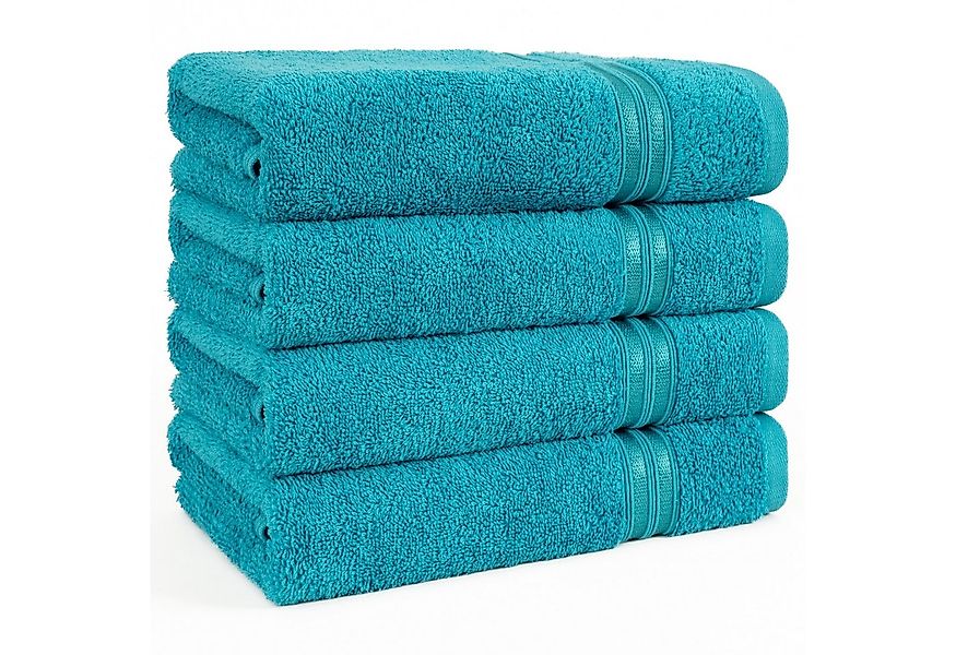 HAMMETEX Handtuch Set 4er Set Handtücher 50x100 cm, 100% Baumwolle, Weich & günstig online kaufen