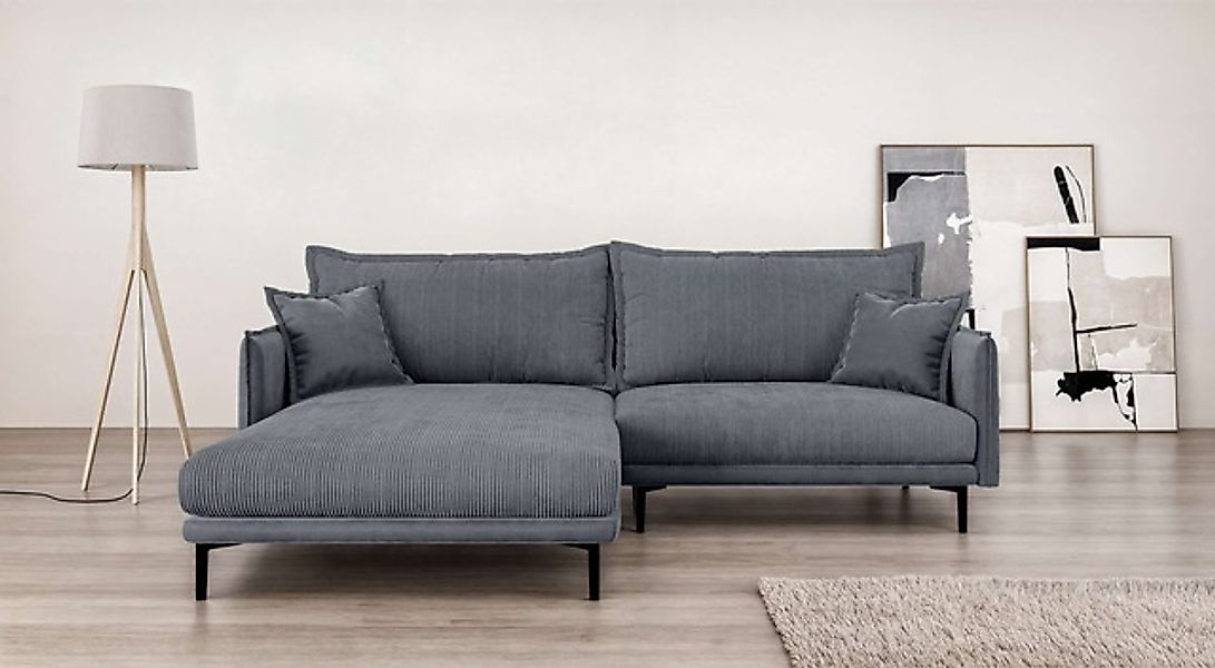 INOSIGN Ecksofa »ALEXANDRIA mit Recamiere rechts oder links bestellbar, mod günstig online kaufen