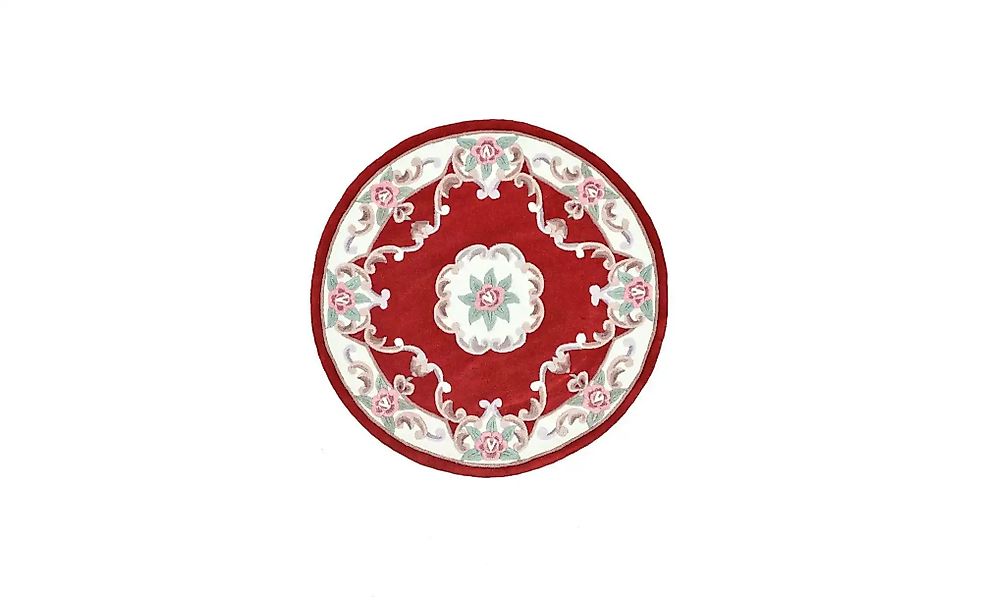 THEKO Teppich "Ming" rund 14 mm Höhe hochwertiges Acrylgarn, ideal im Wohnz günstig online kaufen
