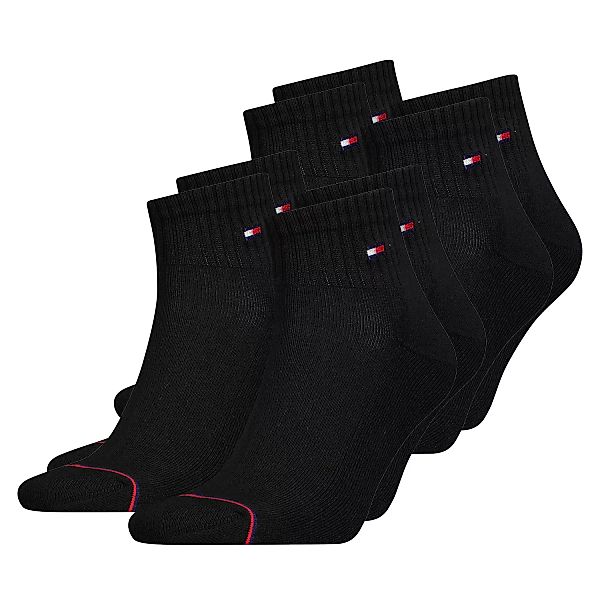 Tommy Hilfiger Herren Frauen Unisex Quarter Socken 4er Pack günstig online kaufen