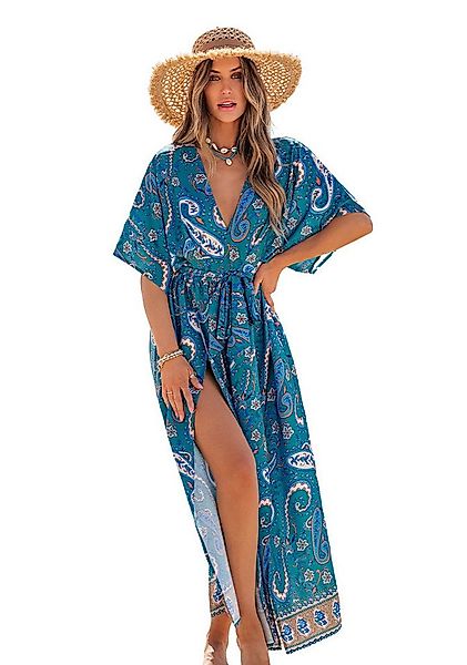 Cupshe Strandkleid Badeanzug mit geteiltem Strand-Maxi günstig online kaufen