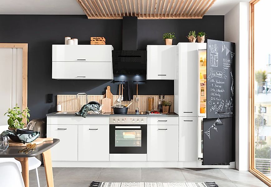 KOCHSTATION Küchenzeile »KS-Trier«, mit E-Geräten, Breite 300 cm günstig online kaufen