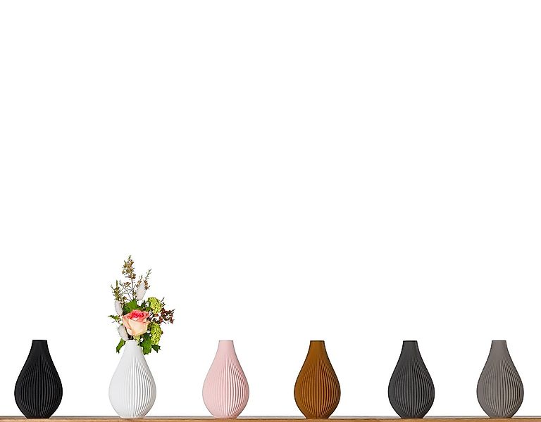3D Vase Dekovase Susann 17cm Nachhaltige Blumenvase für Schnitt-/ Trockenbl günstig online kaufen