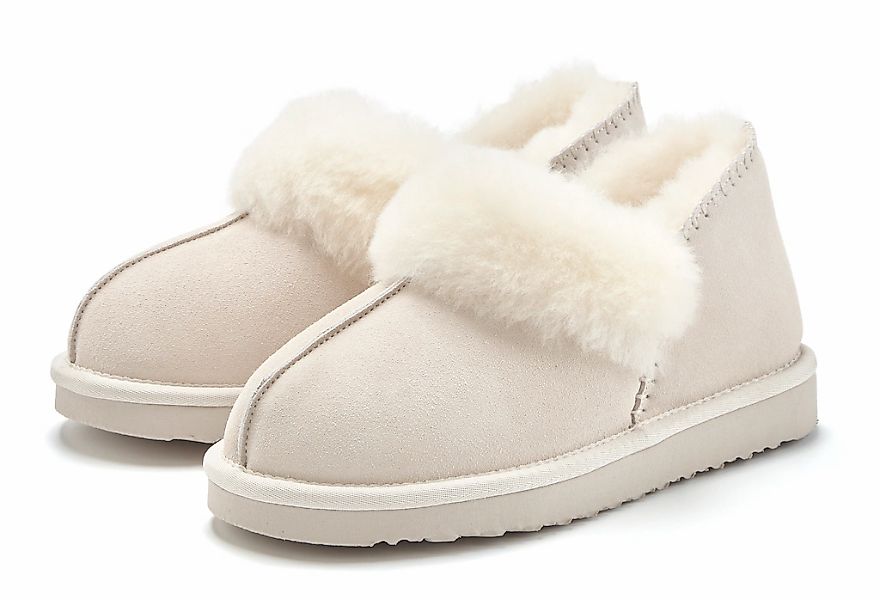 Vivance Dreams Hausschuh "Plüsch Hausschuh, Pantolette, Pantoffel, Homeslip günstig online kaufen