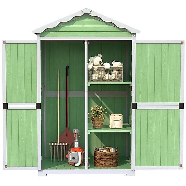 HAUSS SPOLE Geräteschrank Gartenmöbel Aufbewahrungsschuppen, Werkzeughaus günstig online kaufen