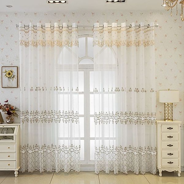 BYSURE Gardine, Ösen (2 St), transparent, günstig online kaufen