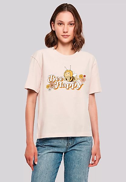 F4NT4STIC T-Shirt "Die Biene Maja Bee Happy Heroes of Childhood", Nostalgie günstig online kaufen