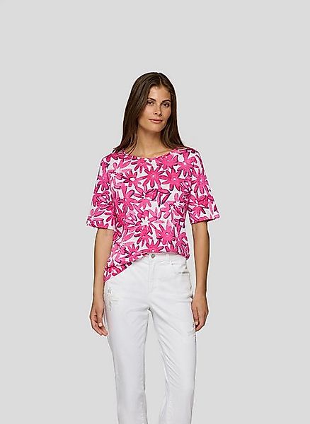 Rabe T-Shirt mit floralem Print günstig online kaufen