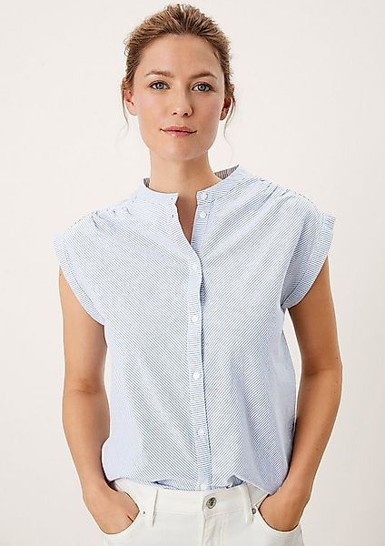 s.Oliver Kurzarmbluse Bluse Gestreifte Kurzarmbluse günstig online kaufen
