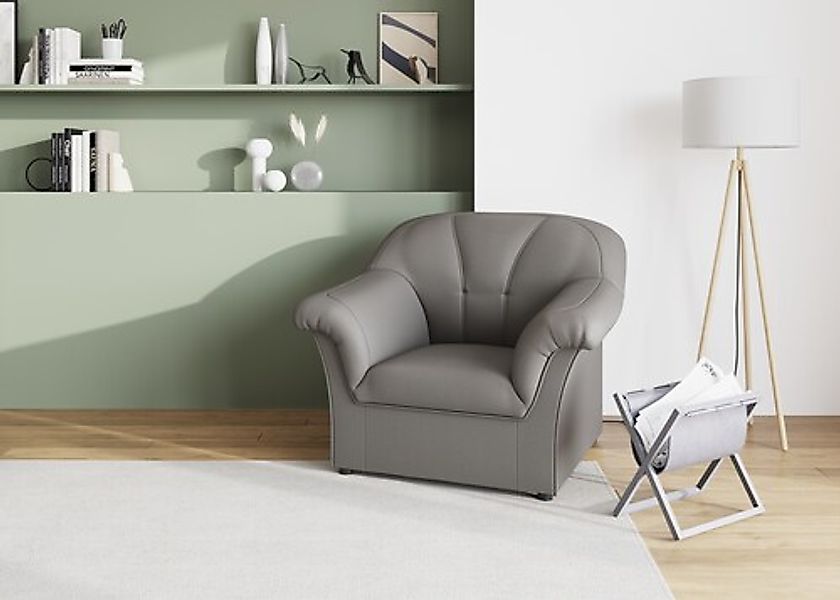 DOMO collection Sessel »Pegnitz zeitlos, elegante Armlehnen, komfortabel« günstig online kaufen