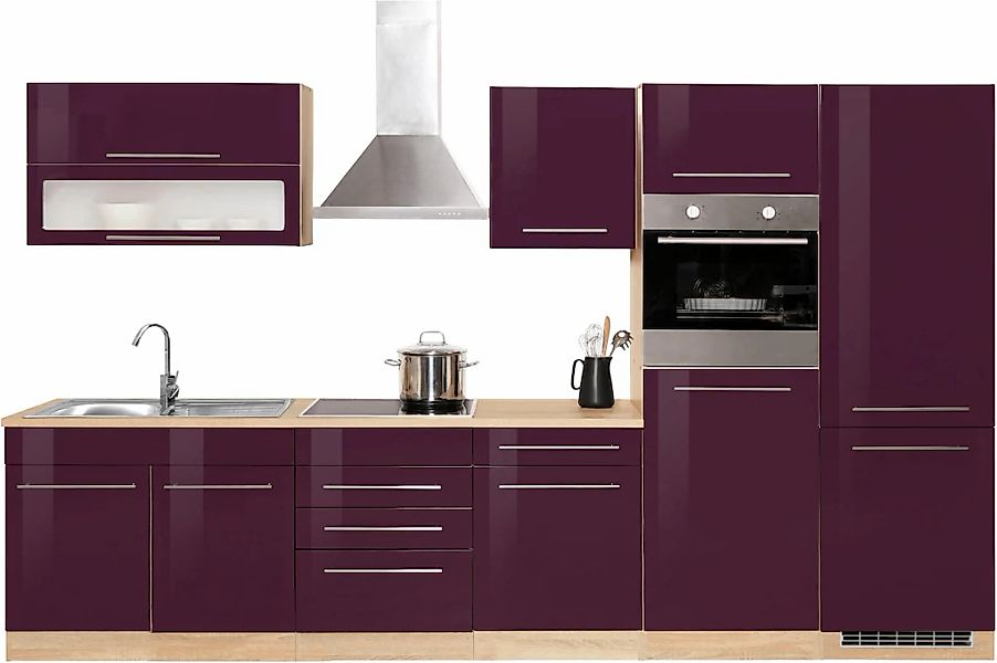 KOCHSTATION Küchenzeile "KS-Eton", ohne E-Geräte, Breite 330 cm günstig online kaufen