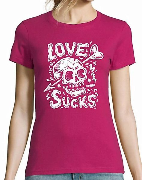 Youth Designz T-Shirt "Love Sucks" Damen Shirt mit trendigem Frontprint günstig online kaufen