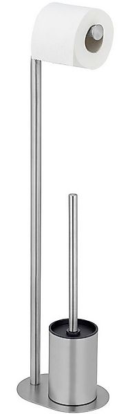 WENKO WC-Garnitur Levante, freistehender Toilettenpapierhalter mit WC-Bürst günstig online kaufen