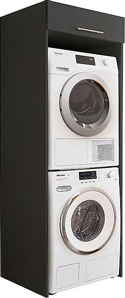freiraum Waschmaschinenumbauschrank LAUNDREEZY in anthrazit - günstig online kaufen
