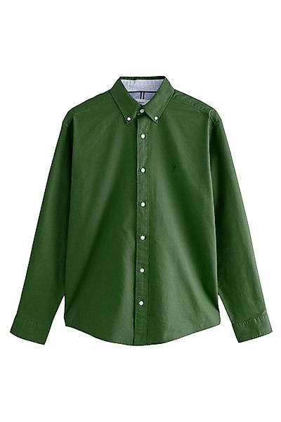 Next Langarmhemd Langärmeliges Oxfordhemd mit Hirsch günstig online kaufen