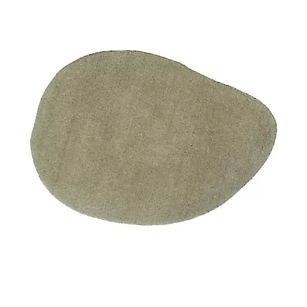 Nanimarquina - Stone-Wool Teppich 1 - hellgrau/Neuseeland-Wolle/100x140cm günstig online kaufen