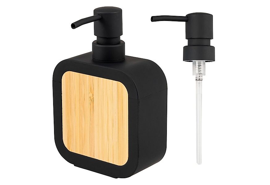 eluno Seifenspender für 300 ml Flüssigseife, mit Bambus und Kratzschutz günstig online kaufen