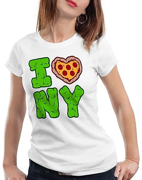 style3 T-Shirt Love NY pizza new york turtles teenage schildkröte mutant ni günstig online kaufen