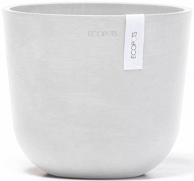 ECOPOTS Blumentopf "Oslo Mini 19 Weiß", für den Innenbereich günstig online kaufen